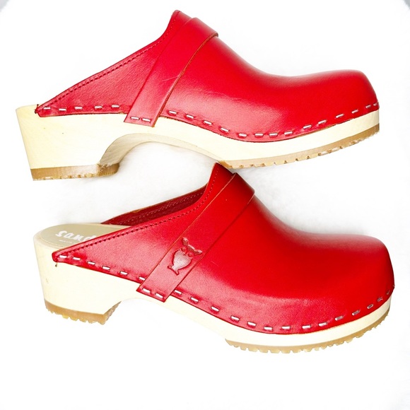 Sandgrens Shoes - Sandgrens Swedish Handmade Wooden Clog Size 36